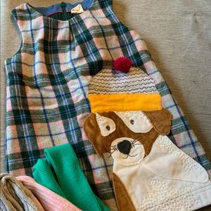 Boden Girls Sz 3/4 Wool Dress